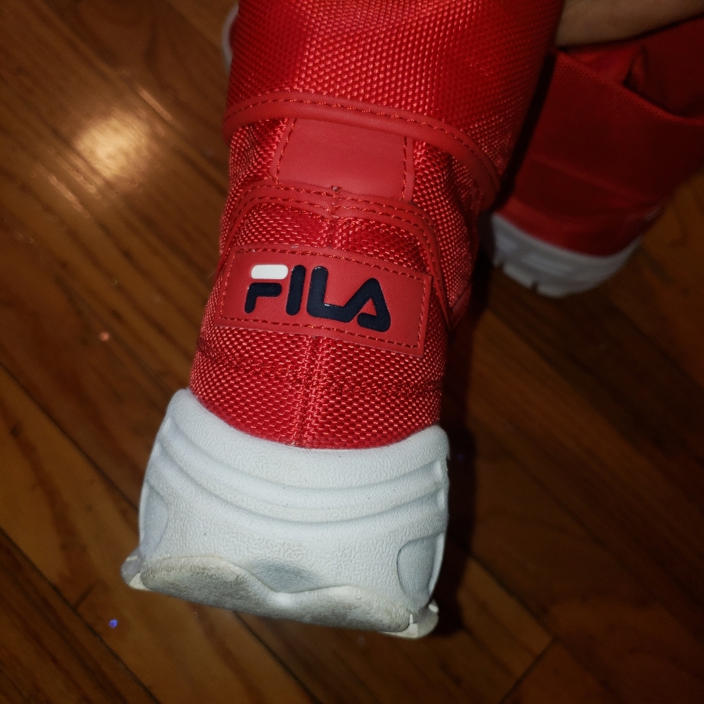 High top FILA SNEAKERS( size9) - Picture 7 of 10